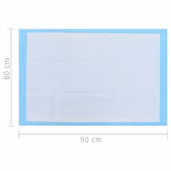 vidaXL 100x Pet Training Pads 90x60cm Non Woven Fabric Puppy Toilet Pads - Additional view 7