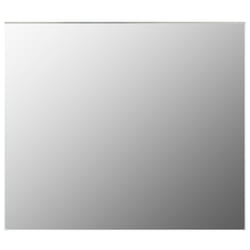 vidaXL Frameless Mirror 70x50cm Glass Perspex Wall Mirror Sheet Makeup Studio