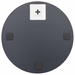 vidaXL Frameless Mirror Round 30cm Glass Bathroom Living Room Makeup Vanity - Additional view 2