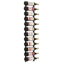 vidaXL Wall Wine Rack 12 Bottles Display Drink Holder Storage Cabinet Shelf