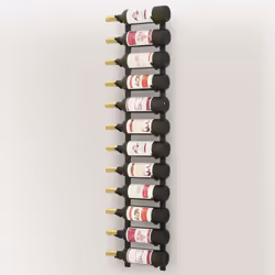 vidaXL Wall Wine Rack 12 Bottles Display Drink Holder Storage Cabinet Shelf