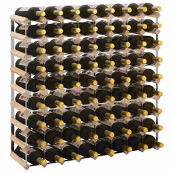 VidaXL 282471 wine rack Steel, Wood - Additional view 2