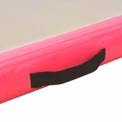 vidaXL Inflatable Gymnastics Mat with Pump 300cm PVC Pink Exercise Gym Carpet - Additional view 9