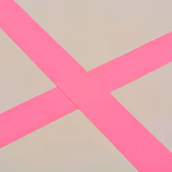 vidaXL Inflatable Gymnastics Mat with Pump 400cm PVC Pink Exercise Gym Carpet