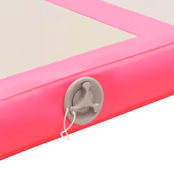 vidaXL Inflatable Gymnastics Mat with Pump 500cm PVC Pink Exercise Gym Carpet - Additional view 8