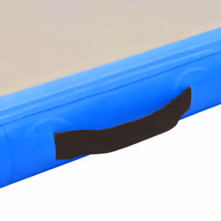 vidaXL Inflatable Gymnastics Mat with Pump 600cm PVC Blue Exercise Gym Carpet - Additional view 9