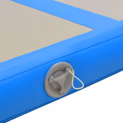 vidaXL Inflatable Gymnastics Mat with Pump 800cm PVC Blue Exercise Gym Carpet - Additional view 8