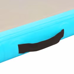 vidaXL Inflatable Gymnastics Mat with Pump 800cm PVC Green Exercise Gym Carpet - Additional view 9