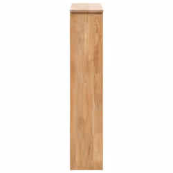 vidaXL Solid Walnut Wood Shoe Storage Cabinet Natural Shoe Storage Cabinets - Additional view 4