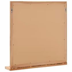 vidaXL Solid Walnut Wood Bathroom Mirror 60x12x62cm Makeup Cosmetic Mirror - Additional view 2