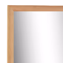 vidaXL Solid Walnut Wood Sink Cabinet with Mirror Bathroom Furniture Sets - Additional view 10