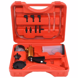 vidaXL Brake Bleeder and Vacuum Pump Kit Auto Diagnostic Tool Vacuum Tester