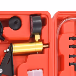 vidaXL Brake Bleeder and Vacuum Pump Kit Auto Diagnostic Tool Vacuum Tester - Additional view 4