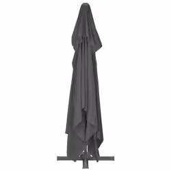vidaXL Outdoor Umbrella with Portable Base Garden Sunshade Parasol Sun Shelter - anthracite - Additional view 4