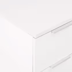 vidaXL Sideboard High Gloss White Engineered Wood Cabinet Organiser Stand
