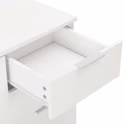vidaXL Sideboard High Gloss White Storage Drawer Hallway Entryway Cabinet