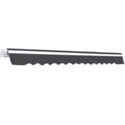 vidaXL Folding Awning Manual Operated 600cm Anthracite Canopy Solar Shade - Additional view 3