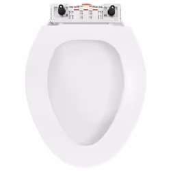 vidaXL Soft-close Toilet Seat with Quick-release Design White WC Bathroom - Additional view 4
