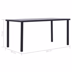 VidaXL 281859 kitchen/dining table - Additional view 5