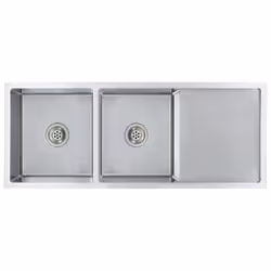 vidaXL Handmade Kitchen Sink Stainless Steel Under-mount Kitchen Sink Basin - Additional view 9