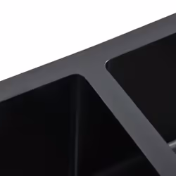 vidaXL Handmade Kitchen Sink Black Stainless Steel Under-mount Kitchen Basin - Additional view 6