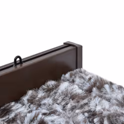 vidaXL Insect Curtain Brown and Beige 56x185cm Chenille Fly Door Screen Mesh - Additional view 4