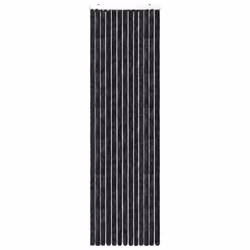 vidaXL Insect Curtain Anthracite 56x185cm Chenille Bug Fly Screen Door Mesh