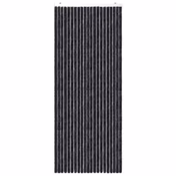 vidaXL Insect Curtain Anthracite 90x220cm Chenille Fly Screen Bug Door Mesh
