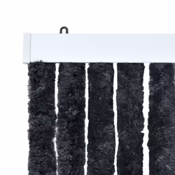 vidaXL Insect Curtain Anthracite 100x220cm Chenille Fly Screen Bug Door Mesh