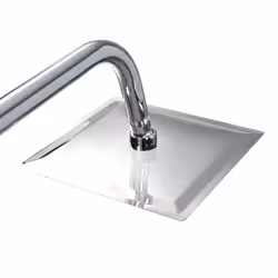 vidaXL Dual Head Shower Set with Hand Shower Stainless Steel Bathroom Diverter - Additional view 7