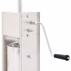 vidaXL Manual Sausage Stuffer Silver 3L Stainless Steel Hot Dog Filler Maker - Additional view 4