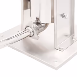 vidaXL Manual Sausage Stuffer Silver 5L Stainless Steel Hot Dog Filler Maker - Additional view 5