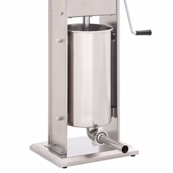 vidaXL Manual Sausage Stuffer Silver 15L Stainless Steel Hot Dog Filler Maker - Additional view 4
