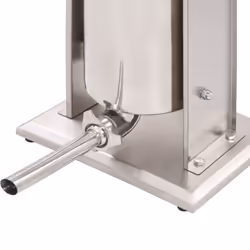 vidaXL Manual Sausage Stuffer Silver 15L Stainless Steel Hot Dog Filler Maker - Additional view 6