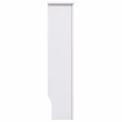 vidaXL Radiator Cover White Sturdy MDF Heater Cover Heating Radiator Cover - Additional view 4