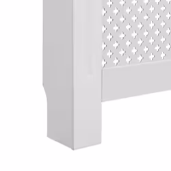 vidaXL Radiator Cover White MDF with a Matte Finish Heating Radiator Cover - Additional view 10