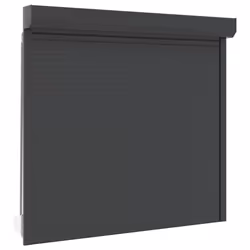 vidaXL Roller Shutter Aluminium 160x150cm Anthracite Window Blind Window Shade