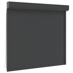 vidaXL Roller Shutter Aluminium 160x150cm Anthracite Window Blind Window Shade