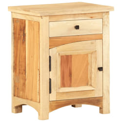vidaXL Solid Reclaimed Wood Bedside Cabinet 40x30x50cm Storage Cupboard Stand