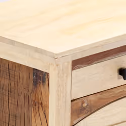 vidaXL Solid Reclaimed Wood TV Cabinet 120x30x40cm HiFi Centre Unit Stand - Additional view 4
