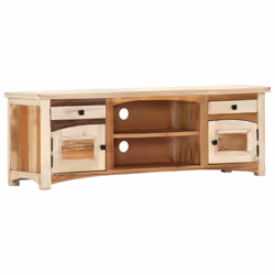 vidaXL Solid Reclaimed Wood TV Cabinet 120x30x40cm HiFi Centre Unit Stand - Additional view 8