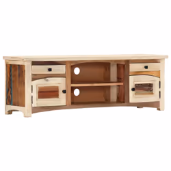 vidaXL Solid Reclaimed Wood TV Cabinet 120x30x40cm HiFi Centre Unit Stand - Additional view 9