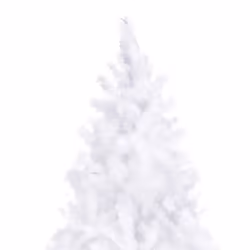 vidaXL Artificial Christmas Tree 300cm White Party Holiday Decoration Plant