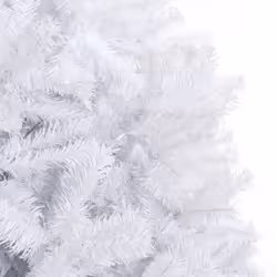 vidaXL Artificial Christmas Tree 500cm White Party Holiday Decoration Plant