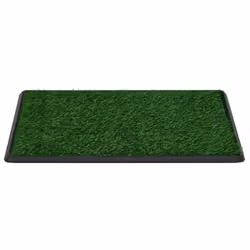 vidaXL Pet Toilet with Tray Faux Turf Green 76x51x3cm WC Dog Potty Puppy Mat - Additional view 5