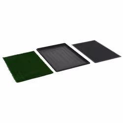 vidaXL Pet Toilet with Tray Faux Turf Green 76x51x3cm WC Dog Potty Puppy Mat - Additional view 6