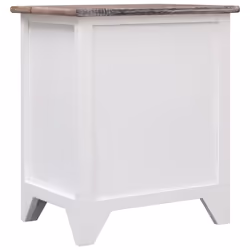 VidaXL 284048 nightstand/bedside table Brown, White - Additional view 4