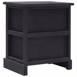 VidaXL 284058 nightstand/bedside table Black - Additional view 4