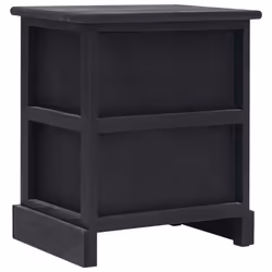 VidaXL 284059 nightstand/bedside table Black - Additional view 5