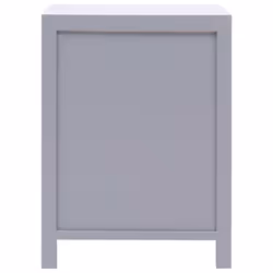 VidaXL 284072 nightstand/bedside table Grey - Additional view 3